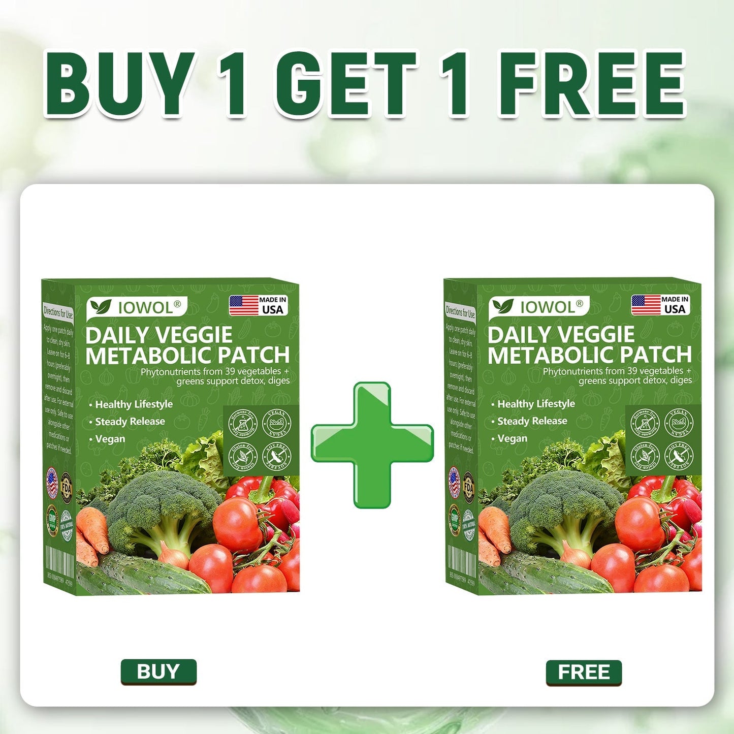🥦𝐎𝐟𝐟𝐢𝐳𝐢𝐞𝐥𝐥𝐞𝐫 𝐒𝐡𝐨𝐩 | 𝐈𝐎𝐖𝐎𝐋® 𝐃𝐚𝐢𝐥𝐲 𝐌𝐞𝐭𝐚𝐛𝐨𝐥𝐢𝐜 𝐏𝐚𝐭𝐜𝐡 𝐦𝐢𝐭 𝐄𝐱𝐭𝐫𝐚𝐤𝐭𝐞𝐧 𝐚𝐮𝐬 𝟑𝟗 𝐆𝐞𝐦ü𝐬𝐞𝐬𝐨𝐫𝐭𝐞𝐧 & 𝐆𝐫𝐞𝐞𝐧𝐬 𝐮𝐧𝐭𝐞𝐫𝐬𝐭ü𝐭𝐳𝐭 𝐕𝐞𝐫𝐝𝐚𝐮𝐮𝐧𝐠, 𝐒𝐭𝐨𝐟𝐟𝐰𝐞𝐜𝐡𝐬𝐞𝐥 & 𝐄𝐧𝐞𝐫𝐠𝐢𝐞 – 𝐟ü𝐫 𝐞𝐢𝐧 𝐥𝐞𝐢𝐜𝐡𝐭𝐞𝐬, 𝐚𝐮𝐬𝐠𝐞𝐠𝐥𝐢𝐜𝐡𝐞𝐧𝐞𝐬 𝐖𝐨𝐡𝐥𝐛𝐞𝐟𝐢𝐧𝐝𝐞𝐧 𝐝𝐞𝐧 𝐠𝐚𝐧𝐳𝐞𝐧 𝐓𝐚𝐠.