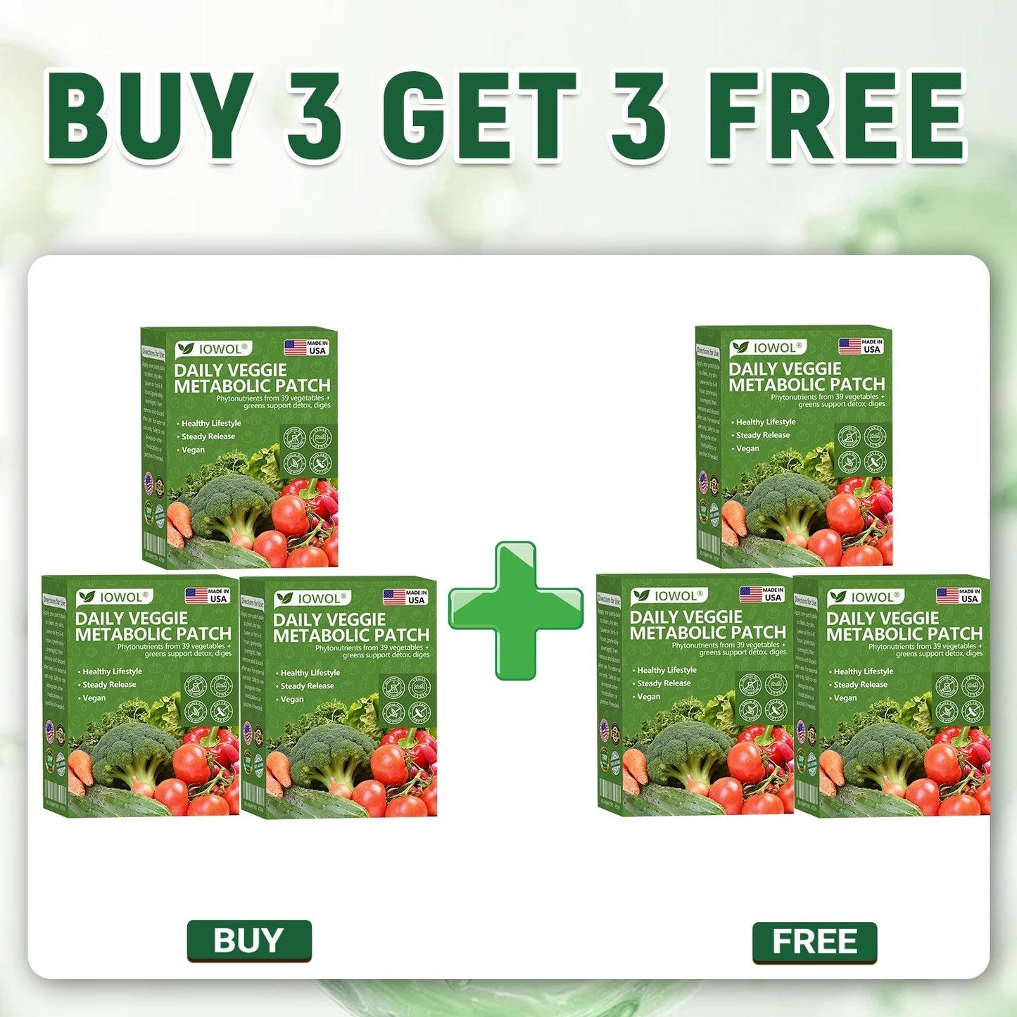 🥦𝐎𝐟𝐟𝐢𝐳𝐢𝐞𝐥𝐥𝐞𝐫 𝐒𝐡𝐨𝐩 | 𝐈𝐎𝐖𝐎𝐋® 𝐃𝐚𝐢𝐥𝐲 𝐌𝐞𝐭𝐚𝐛𝐨𝐥𝐢𝐜 𝐏𝐚𝐭𝐜𝐡 𝐦𝐢𝐭 𝐄𝐱𝐭𝐫𝐚𝐤𝐭𝐞𝐧 𝐚𝐮𝐬 𝟑𝟗 𝐆𝐞𝐦ü𝐬𝐞𝐬𝐨𝐫𝐭𝐞𝐧 & 𝐆𝐫𝐞𝐞𝐧𝐬 𝐮𝐧𝐭𝐞𝐫𝐬𝐭ü𝐭𝐳𝐭 𝐕𝐞𝐫𝐝𝐚𝐮𝐮𝐧𝐠, 𝐒𝐭𝐨𝐟𝐟𝐰𝐞𝐜𝐡𝐬𝐞𝐥 & 𝐄𝐧𝐞𝐫𝐠𝐢𝐞 – 𝐟ü𝐫 𝐞𝐢𝐧 𝐥𝐞𝐢𝐜𝐡𝐭𝐞𝐬, 𝐚𝐮𝐬𝐠𝐞𝐠𝐥𝐢𝐜𝐡𝐞𝐧𝐞𝐬 𝐖𝐨𝐡𝐥𝐛𝐞𝐟𝐢𝐧𝐝𝐞𝐧 𝐝𝐞𝐧 𝐠𝐚𝐧𝐳𝐞𝐧 𝐓𝐚𝐠.