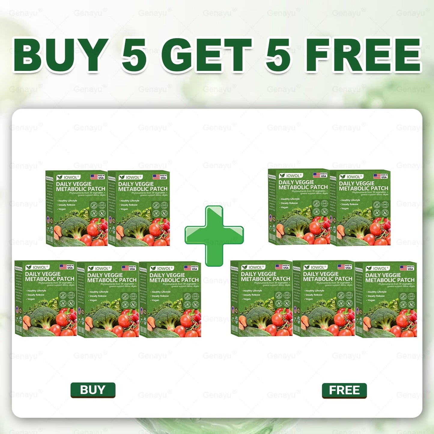 🥦𝐎𝐟𝐟𝐢𝐳𝐢𝐞𝐥𝐥𝐞𝐫 𝐒𝐡𝐨𝐩 | 𝐈𝐎𝐖𝐎𝐋® 𝐃𝐚𝐢𝐥𝐲 𝐌𝐞𝐭𝐚𝐛𝐨𝐥𝐢𝐜 𝐏𝐚𝐭𝐜𝐡 𝐦𝐢𝐭 𝐄𝐱𝐭𝐫𝐚𝐤𝐭𝐞𝐧 𝐚𝐮𝐬 𝟑𝟗 𝐆𝐞𝐦ü𝐬𝐞𝐬𝐨𝐫𝐭𝐞𝐧 & 𝐆𝐫𝐞𝐞𝐧𝐬 𝐮𝐧𝐭𝐞𝐫𝐬𝐭ü𝐭𝐳𝐭 𝐕𝐞𝐫𝐝𝐚𝐮𝐮𝐧𝐠, 𝐒𝐭𝐨𝐟𝐟𝐰𝐞𝐜𝐡𝐬𝐞𝐥 & 𝐄𝐧𝐞𝐫𝐠𝐢𝐞 – 𝐟ü𝐫 𝐞𝐢𝐧 𝐥𝐞𝐢𝐜𝐡𝐭𝐞𝐬, 𝐚𝐮𝐬𝐠𝐞𝐠𝐥𝐢𝐜𝐡𝐞𝐧𝐞𝐬 𝐖𝐨𝐡𝐥𝐛𝐞𝐟𝐢𝐧𝐝𝐞𝐧 𝐝𝐞𝐧 𝐠𝐚𝐧𝐳𝐞𝐧 𝐓𝐚𝐠.